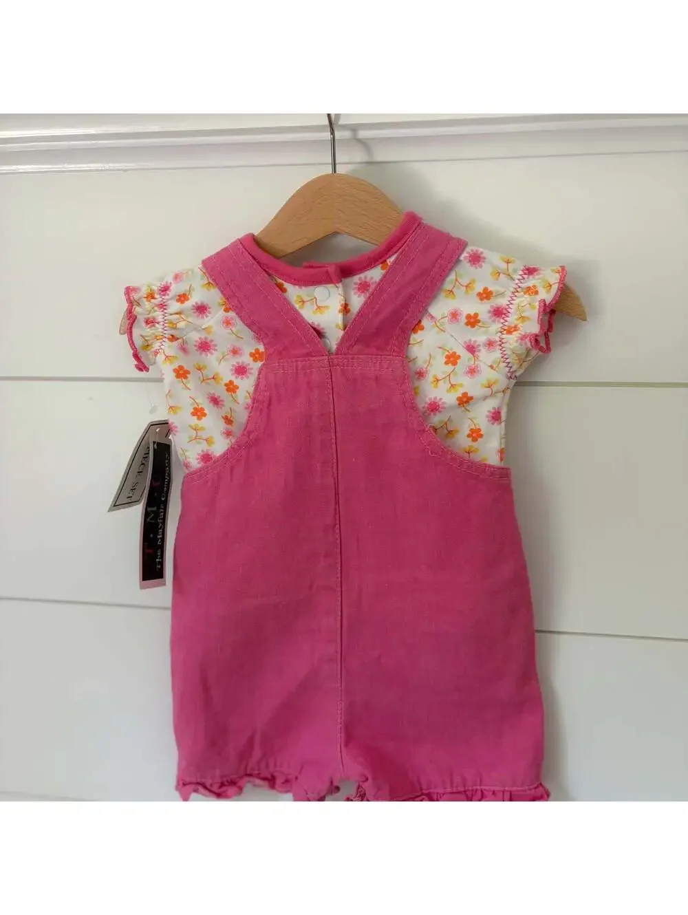 vintage mayfair co floral overall set
